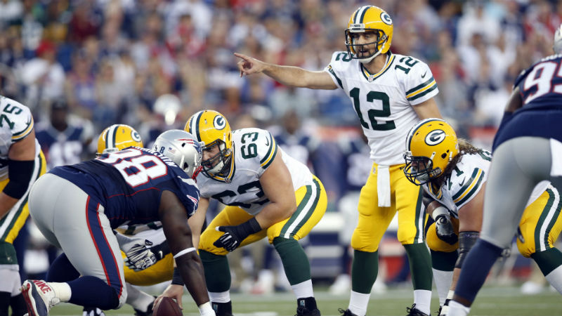 Green Bay Packers quarterback Aaron Rodgers