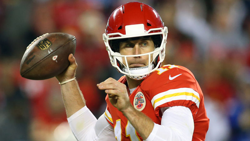 Kansas City Chiefs quarterback Alex Smith