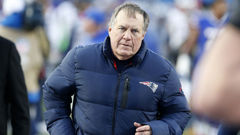New England Patriots head coach Bill Belichick