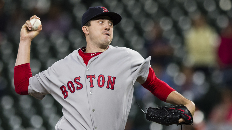 Boston Red Sox reliever Carson Smith