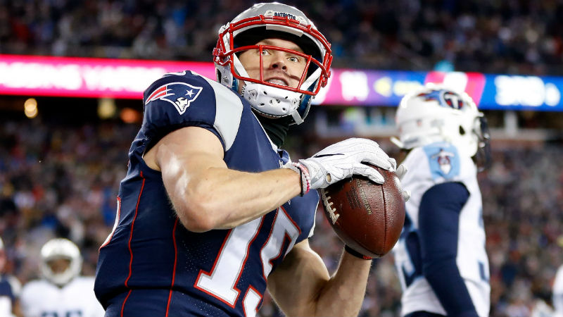 New England Patriots wide receiver Chris Hogan