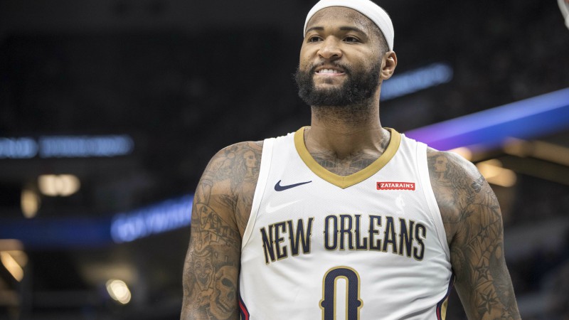 New Orleans Pelicans center DeMarcus Cousins