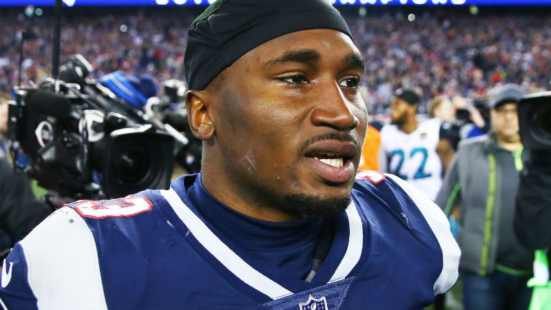 New England Patriots running back Dion Lewis