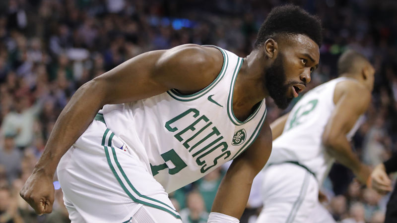 Boston Celtics guard Jaylen Brown