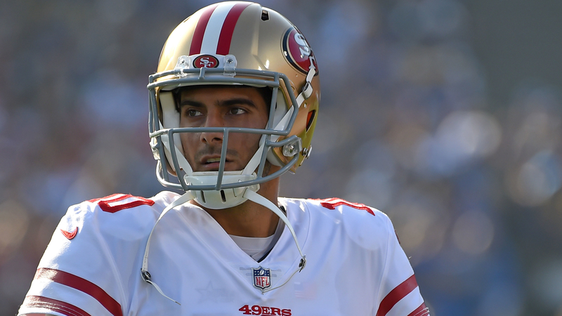 49ers quarterback Jimmy Garoppolo