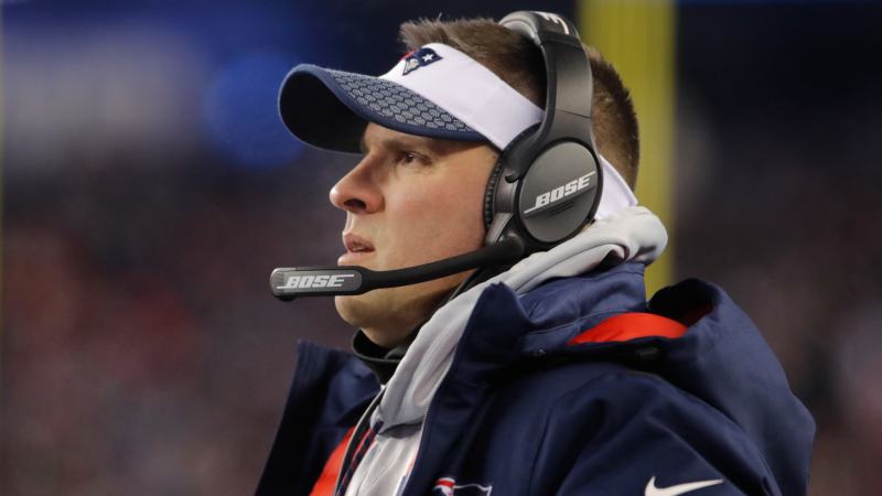 New England Patriots offensive coordinator Josh McDaniels