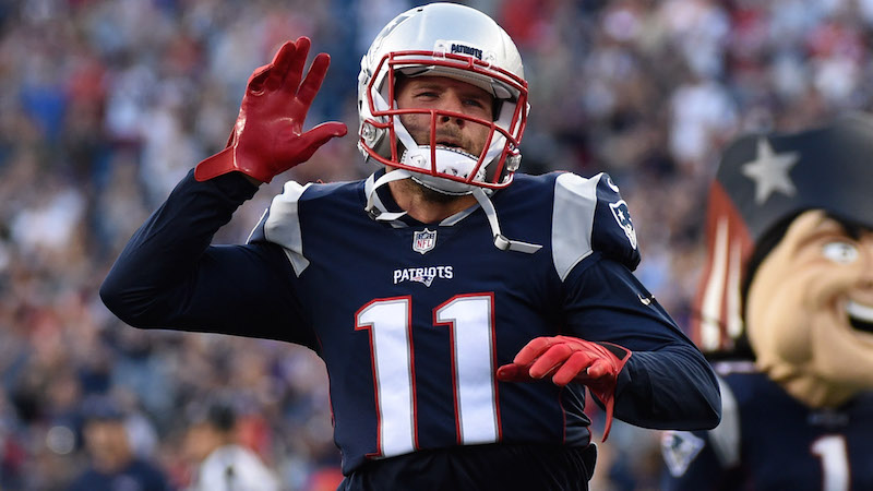 Patriots wide receiver Julian Edelman