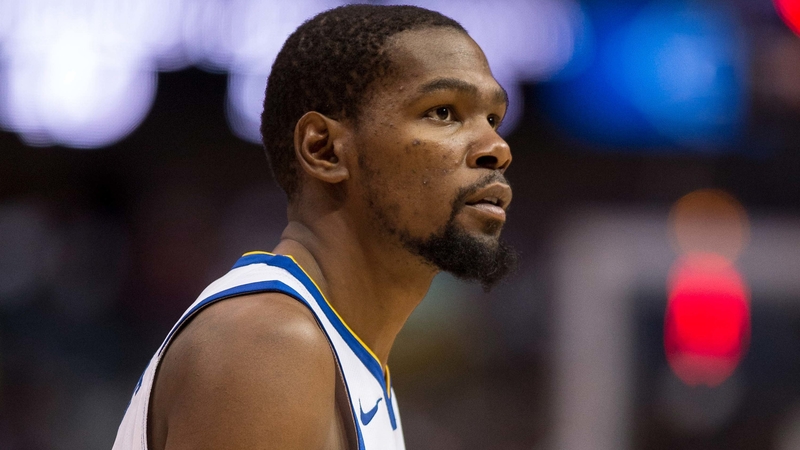 Warriors forward Kevin Durant