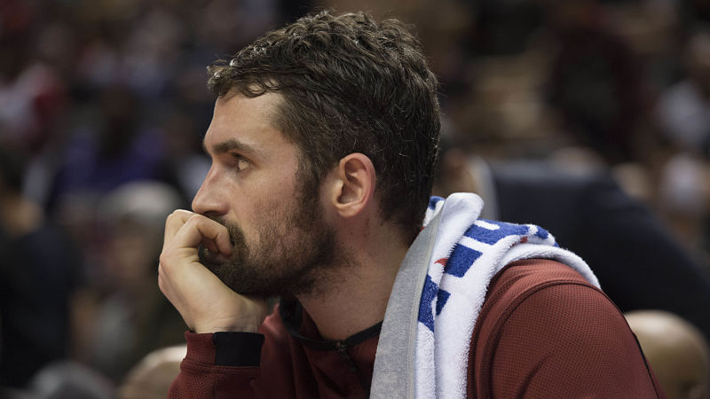 Cleveland Cavaliers forward Kevin Love