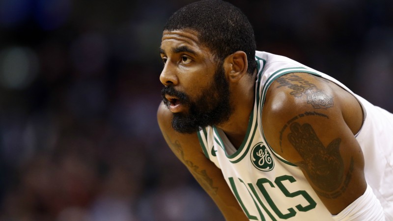 Boston Celtics guard Kyrie Irving