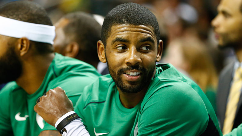 Boston Celtics guard Kyrie Irving