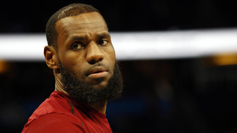 Cleveland Cavaliers forward LeBron James