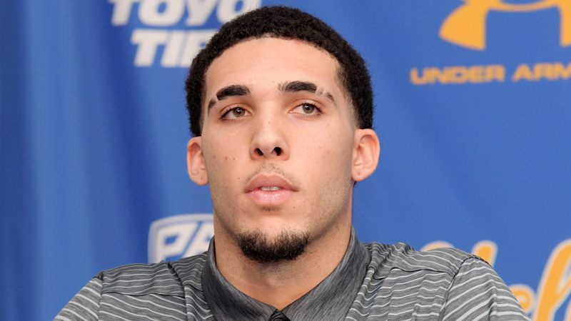 Professional basketball player LiAngelo Ball