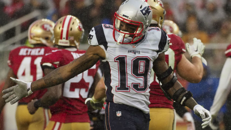 New England Patriots wide receiver Malcolm Mitchell