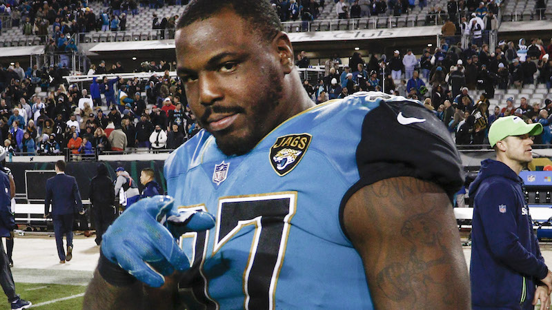 Jaguars defensive tackle Malik Jackson