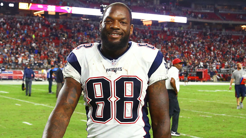 New England Patriots tight end Martellus Bennett