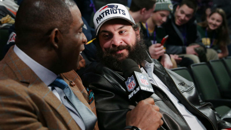 New England Patriots defensive coordinator Matt Patricia