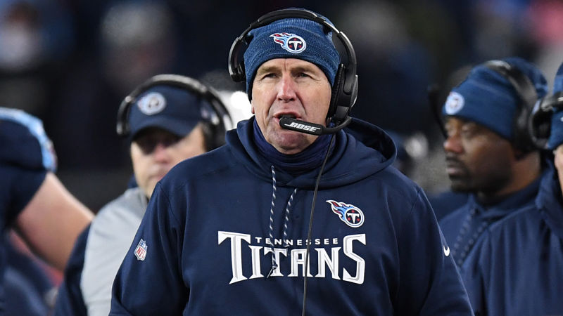 Tennessee Titans head coach Mike Mularkey