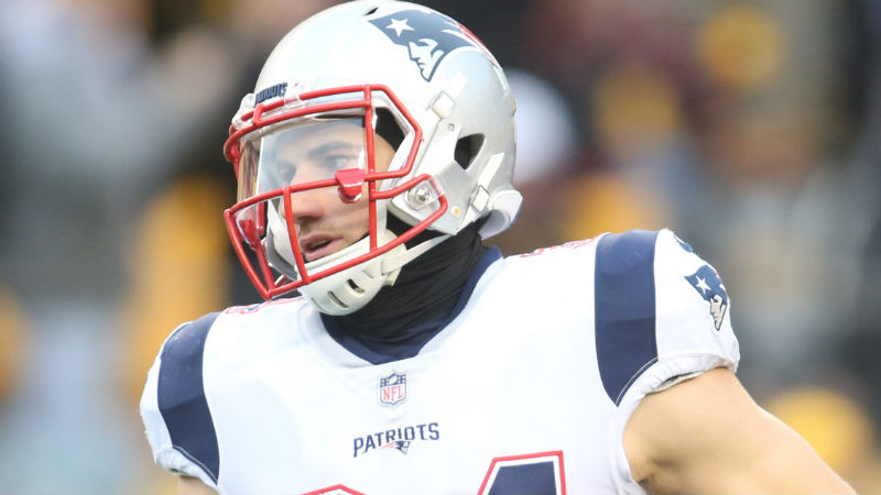 New England Patriots running back Rex Burkhead