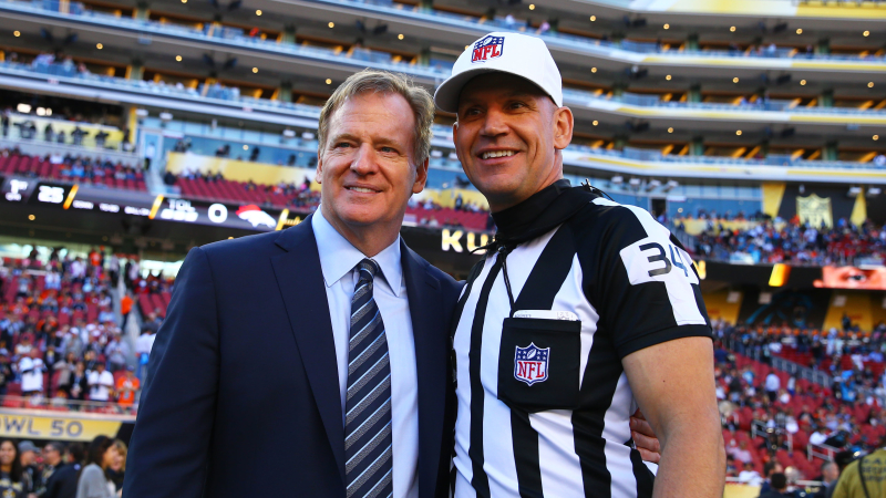 Roger Goodell, Clete Blakeman
