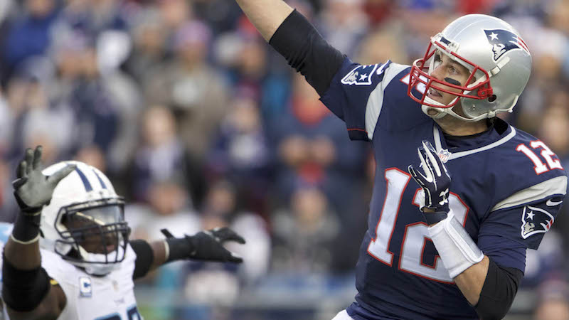 Patriots quarterback Tom Brady