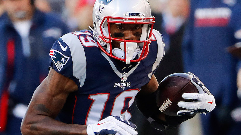 Patriots wide receiver Malcolm Mitchell