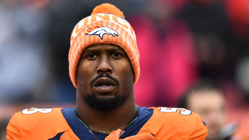 Denver Broncos defensive end Von Miller