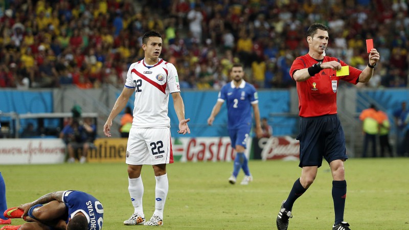 Soccer referee Benjamin Williams