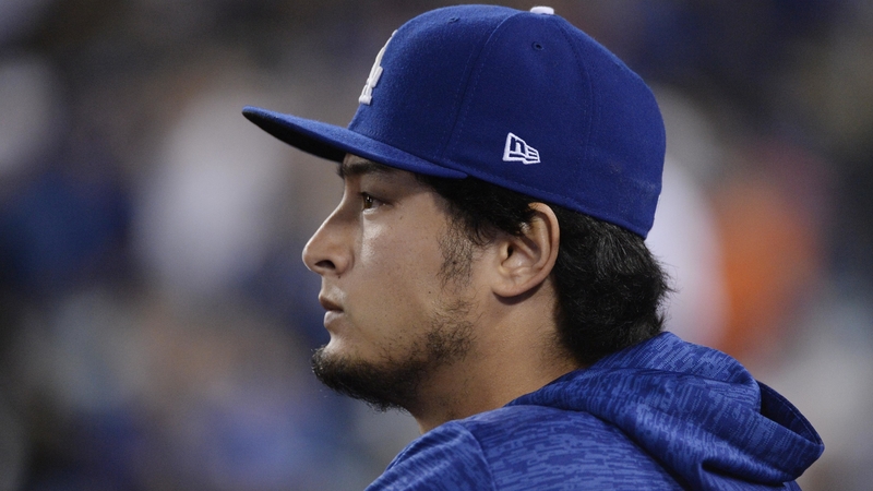 Dodgers pitcher Yu Darvish