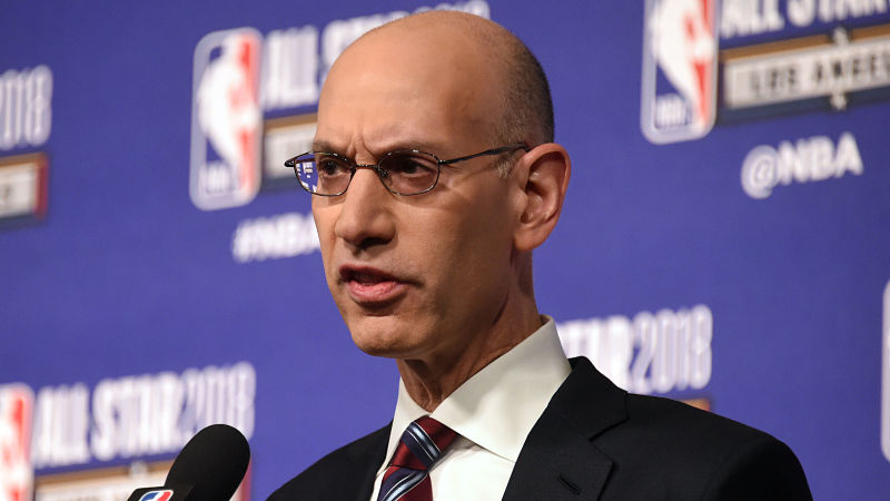 NBA commissioner Adam Silver