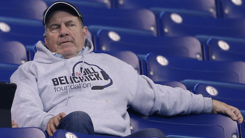 Patriots head coach Bill Belichick