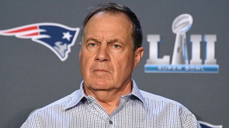 New England Patriots head coach Bill Belichick
