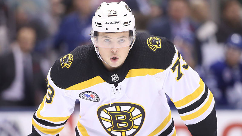 Boston Bruins defenseman Charlie McAvoy