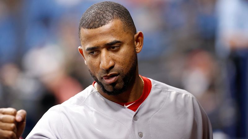 Boston Red Sox infielder Eduardo Nunez