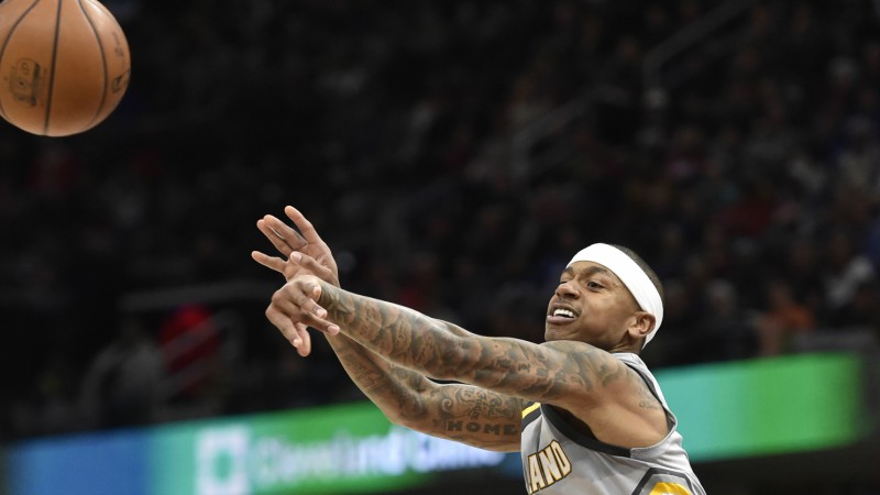 Los Angeles Lakers guard Isaiah Thomas