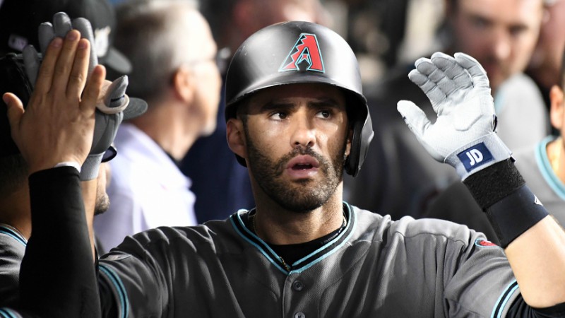 Arizona Diamondbacks right fielder J.D. Martinez