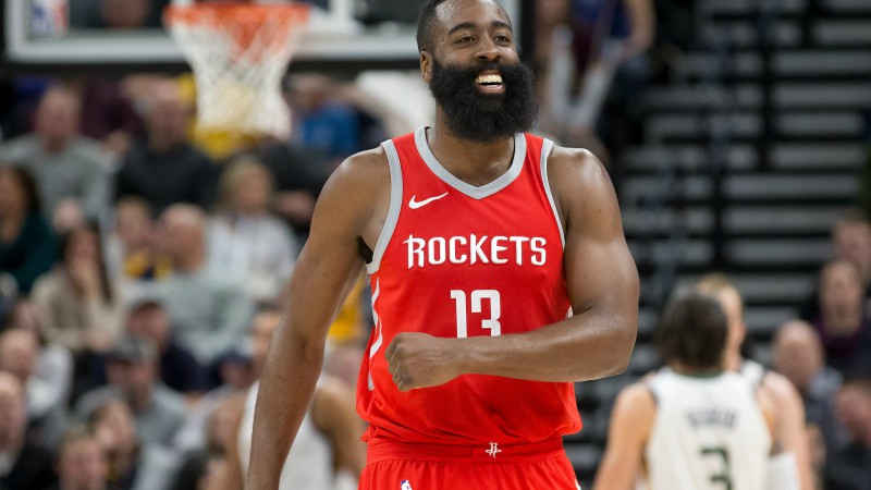 Houston Rockets guard James Harden