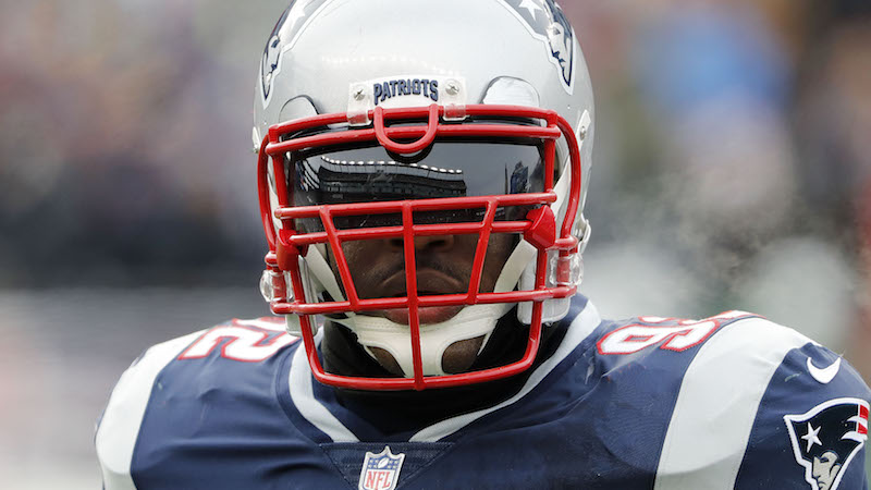 Patriots linebacker James Harrison