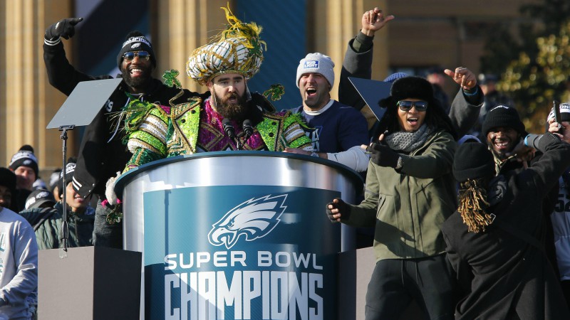 Eagles center Jason Kelce