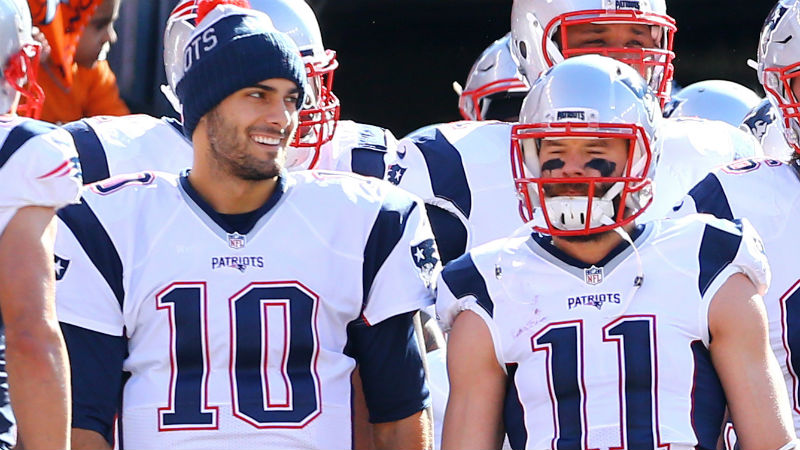 New England Patriots quarterback Jimmy Garoppolo
