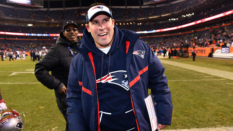 New England Patriots offensive coordinator Josh McDaniels