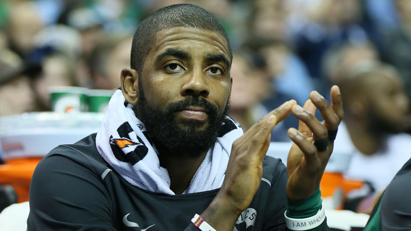Boston Celtics guard Kyrie Irving