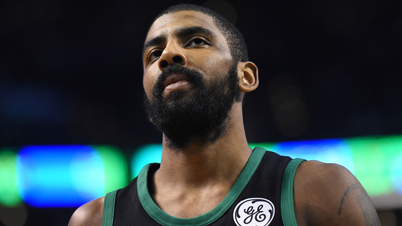 Boston Celtics guard Kyrie Irving
