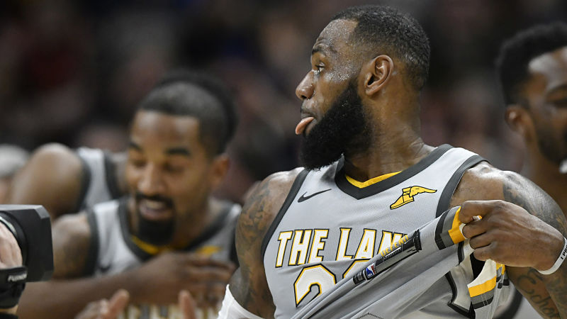 Cleveland Cavaliers forward LeBron James