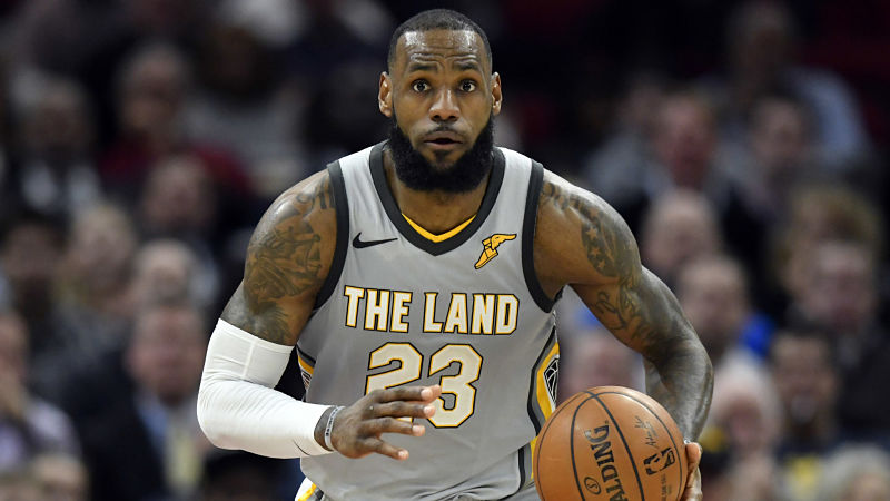 Cleveland Cavaliers forward LeBron James