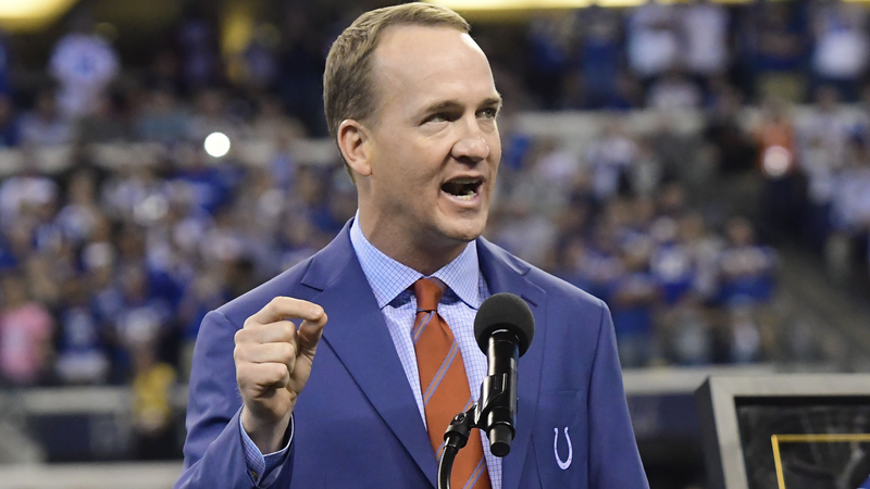 Former Colts quarterback Peyton Manning