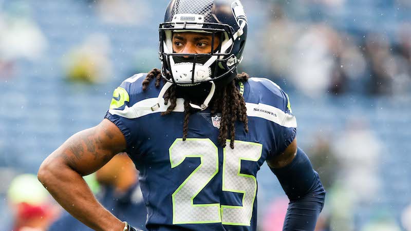 Seahawks cornerback Richard Sherman