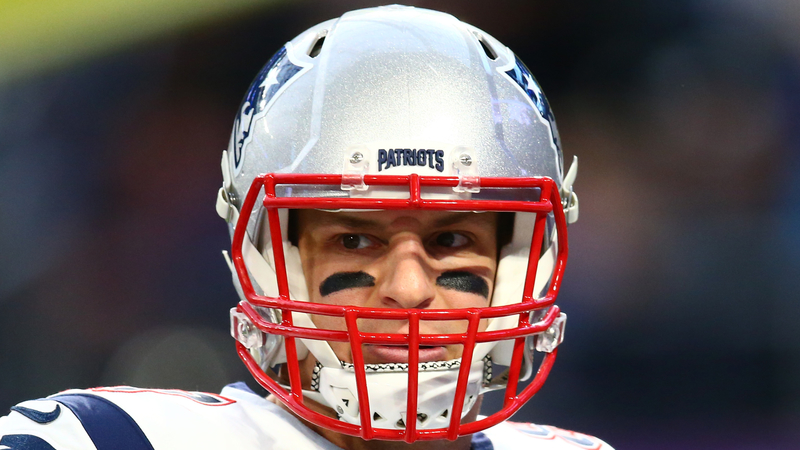 Patriots tight end Rob Gronkowski