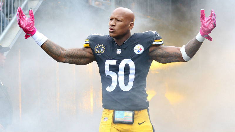 Pittsburgh Steelers inside linebacker Ryan Shazier
