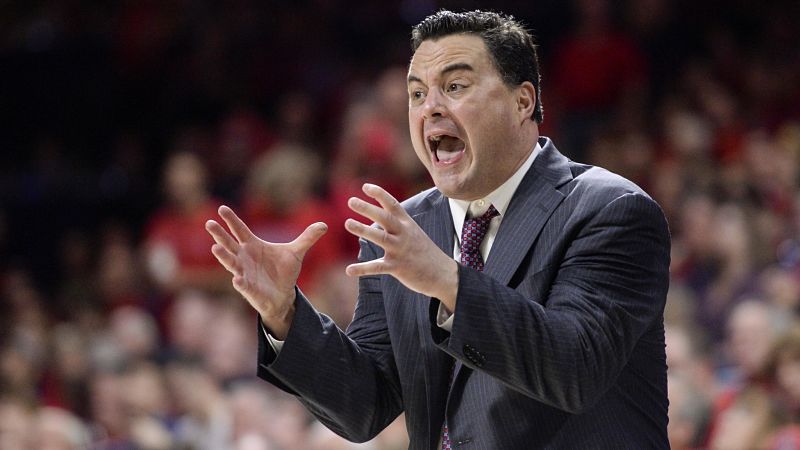 Arizona basketball coach Sean Miller